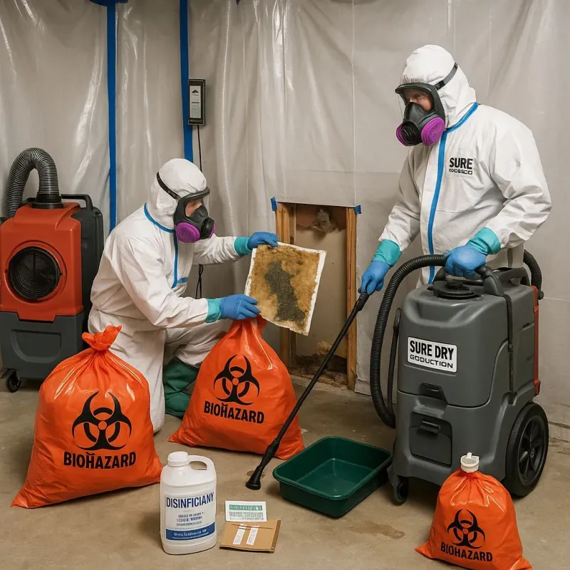 Contaminated Water Handling Protocols process in Labette County, KS